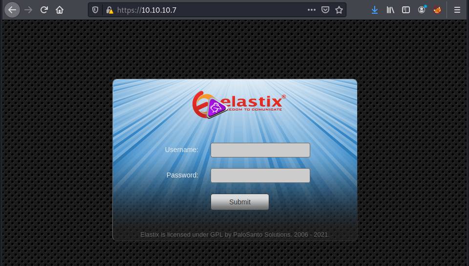 Elastix Home